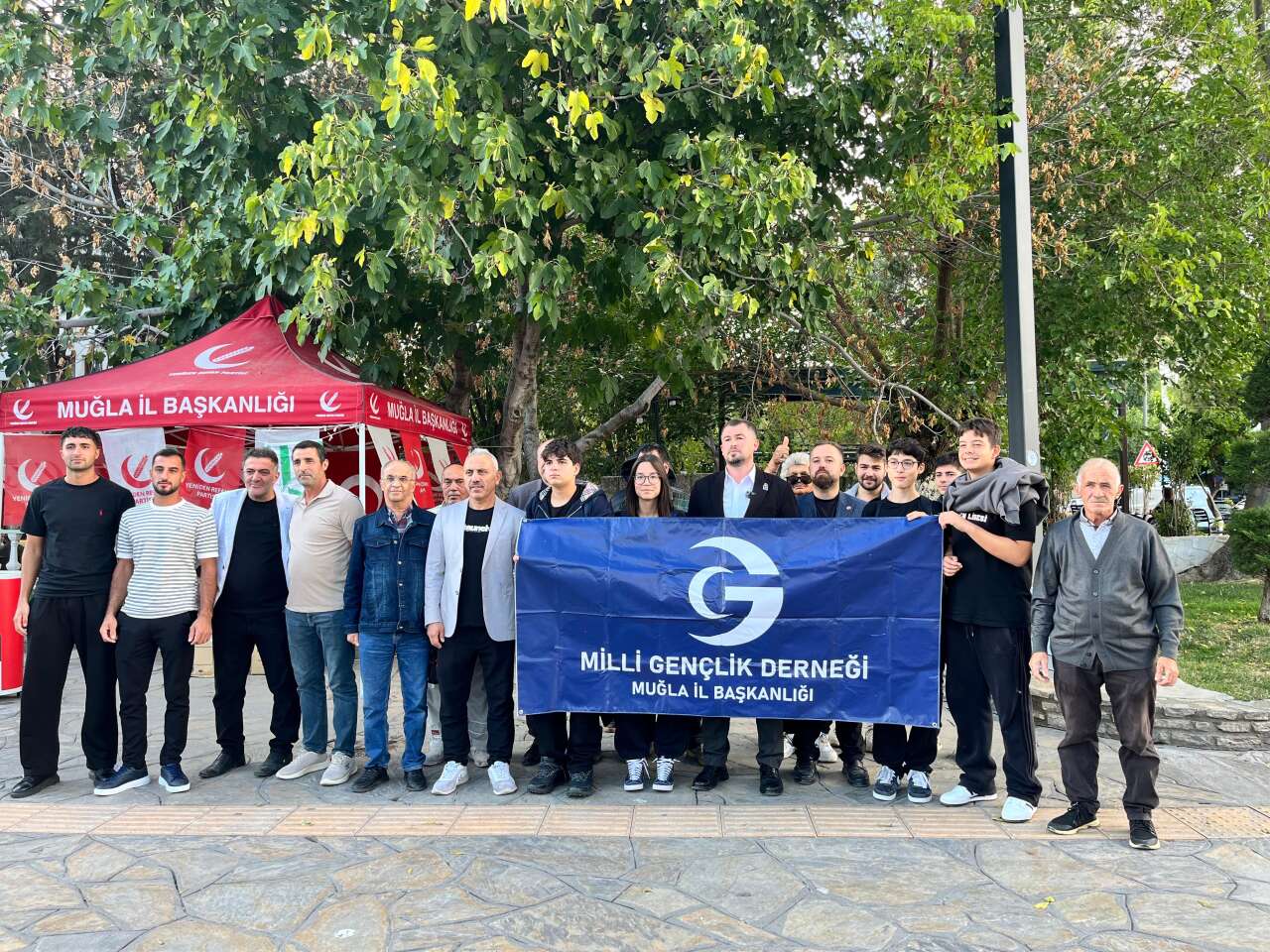 Milli Gençlik Derneği Muğla’dan İsrail’e Tepki: “Filistin Davası Daimî Davamızdır” 1